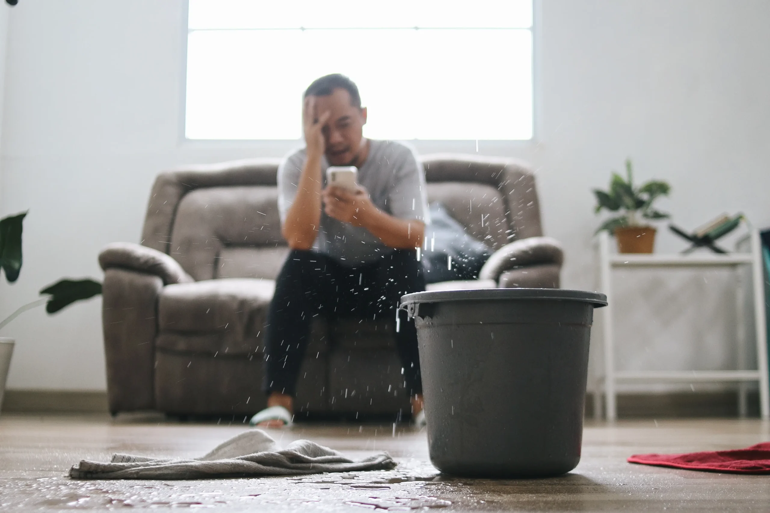 San Diego homeowner dealing with denied water damage insurance claim