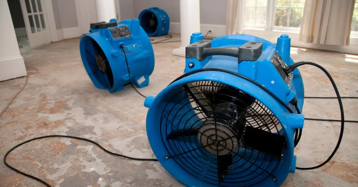 emergency water removal steps